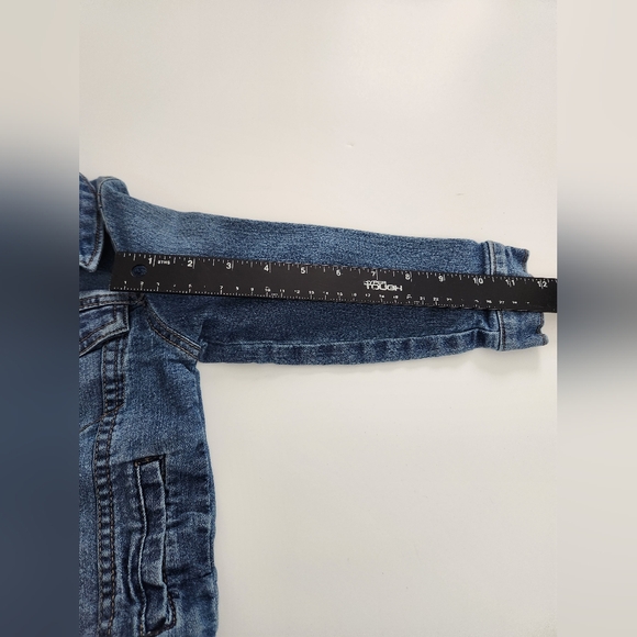 OshKosh B'gosh Boy Girl Toddler Denim Jacket Size 3T - Picture 6 of 9